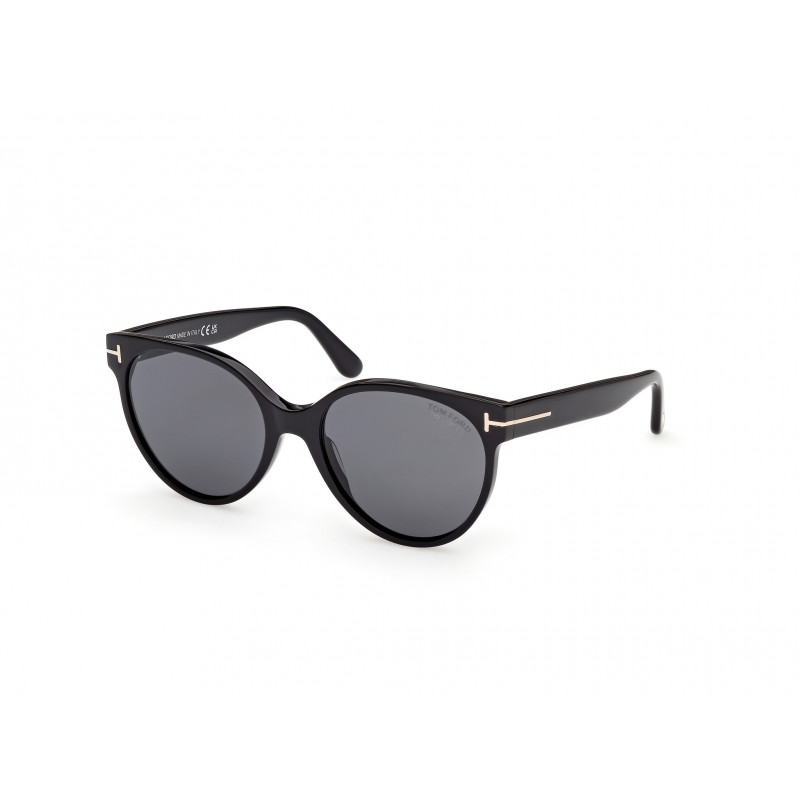 Sunglasses Tom Ford FT 1311 01D Shiny Black / 56mm