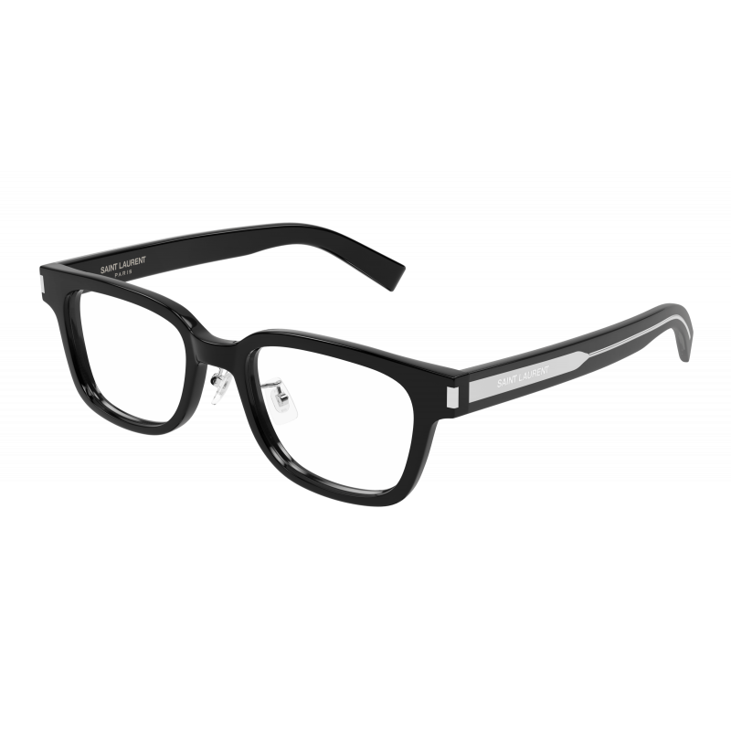 Eyeglasses Saint Laurent SL 723 /J- 004 Black / Transparent Crystal 54mm