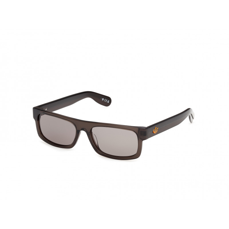 Sunglasses Adidas Originals OR 0145 48A Shiny Dark Brown / 55mm