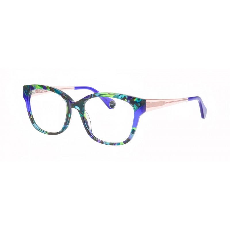 Eyeglasses WOOW LET'S START 3 6238 Green Purple Camouflage 54mm