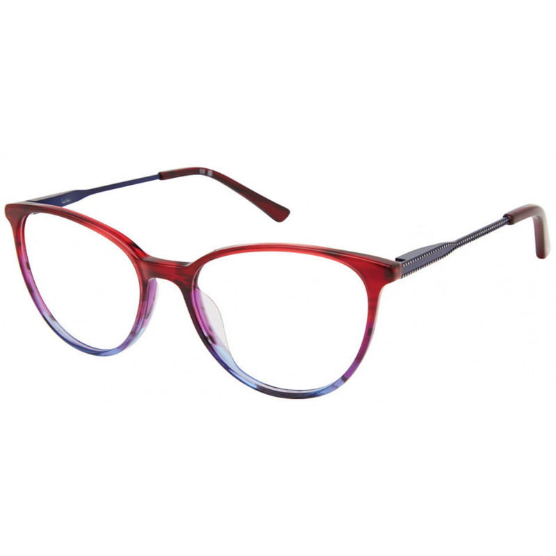 Eyeglasses Nicole Miller PALAIS C03 Red Grain 51mm