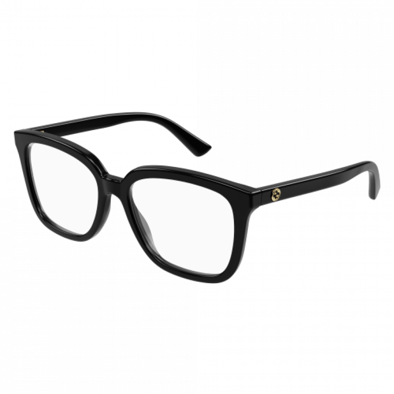 Eyeglasses Gucci GG 1319 O- 001 Black / Transparent 53mm