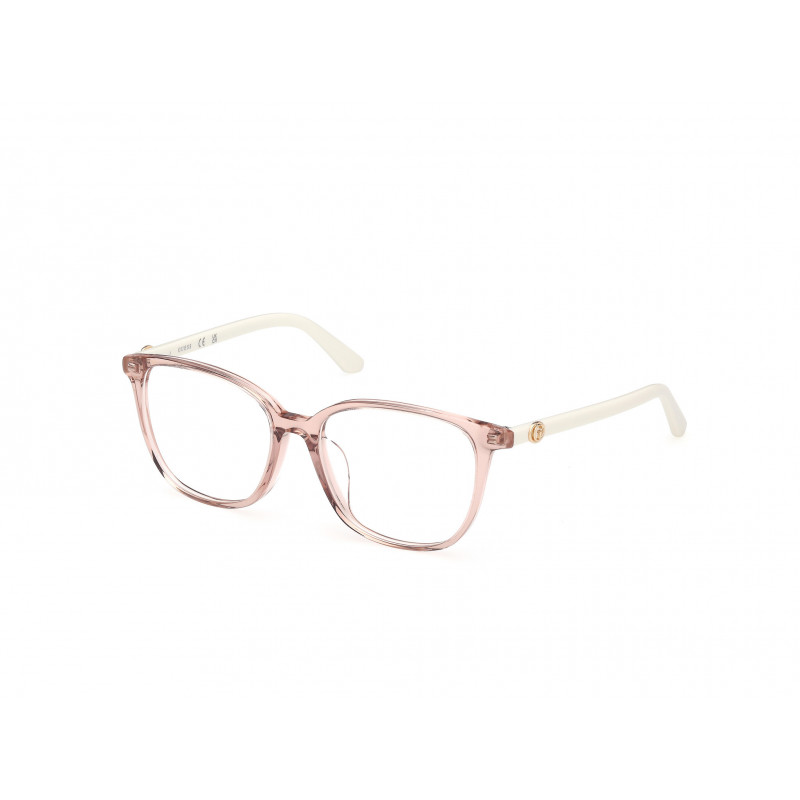 Eyeglasses Guess GU 50338 -D Asian fit 072 Shiny Light Pink / Ivory 53mm