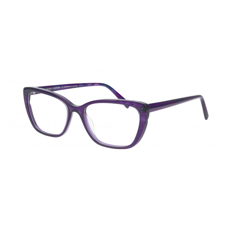 Eyeglasses Pro-design Denmark AURA 1 3025 Lilac Medium Transparent 52mm
