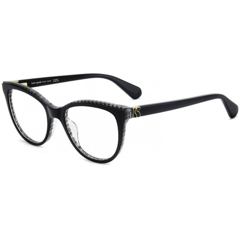 Eyeglasses Kate Spade KS MANDEE TAY Black White 51mm