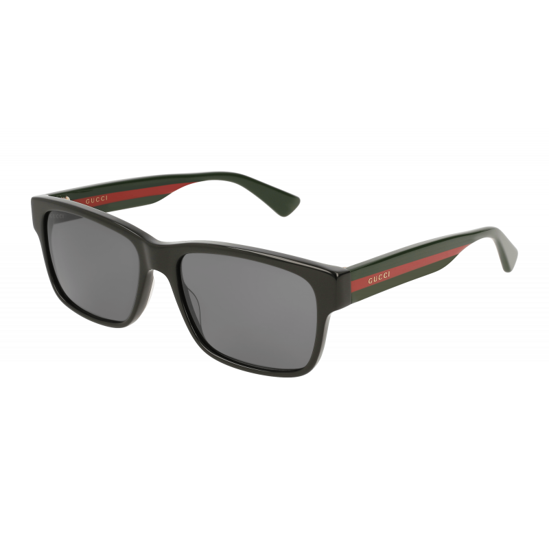 Sunglasses Gucci GG 0340 S- 006 Black / Grey Multicolor 58mm
