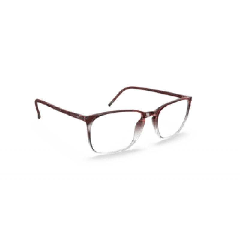 Eyeglasses Silhouette SPX Illusion Full Rim 2943 3210 Tricolore Beetroot 55mm