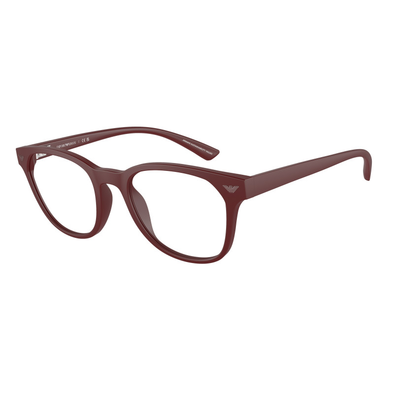 Eyeglasses Emporio Armani EA 3240 U 6101 Matte Bordeaux 52mm
