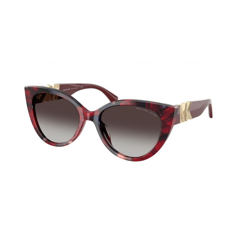 Sunglasses Michael Kors MK 2291 U 33448G Merlot Camo Tortoise / Dark Grey Gradient Polyamide Standard 54mm