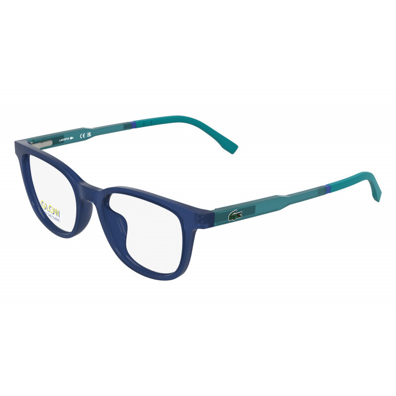 Eyeglasses LACOSTE L 3669 410 Transparent Blue Lumi 46mm