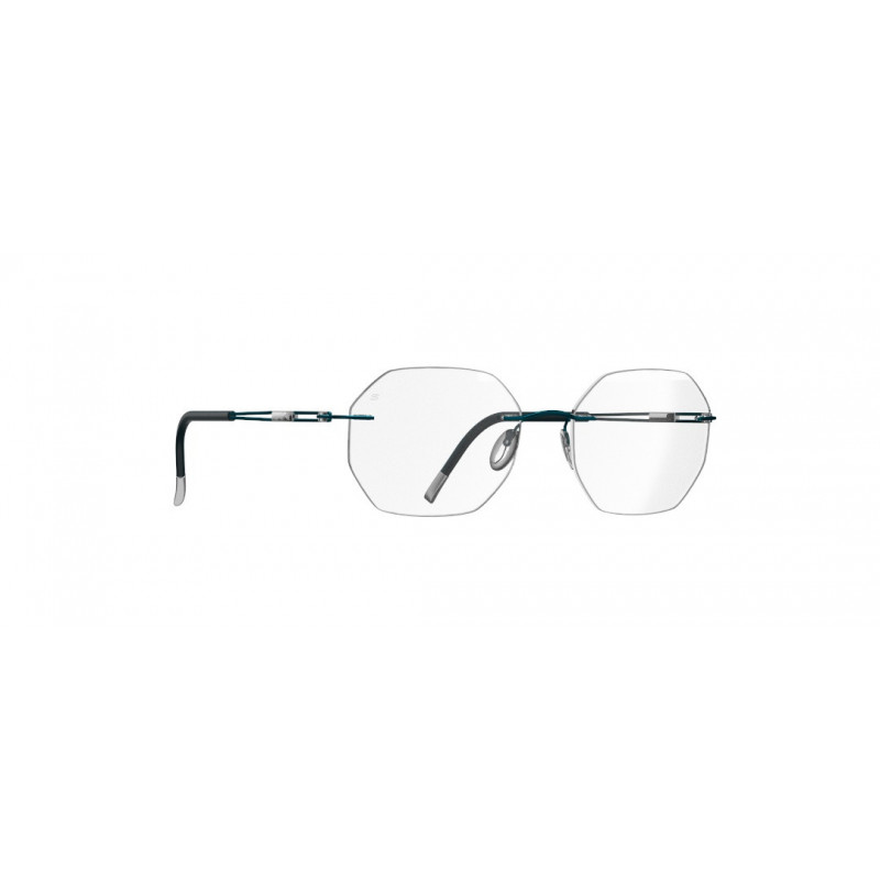 Eyeglasses Silhouette TNG 2018 Chassis Rimless 5521 4740 Brilliant Blue