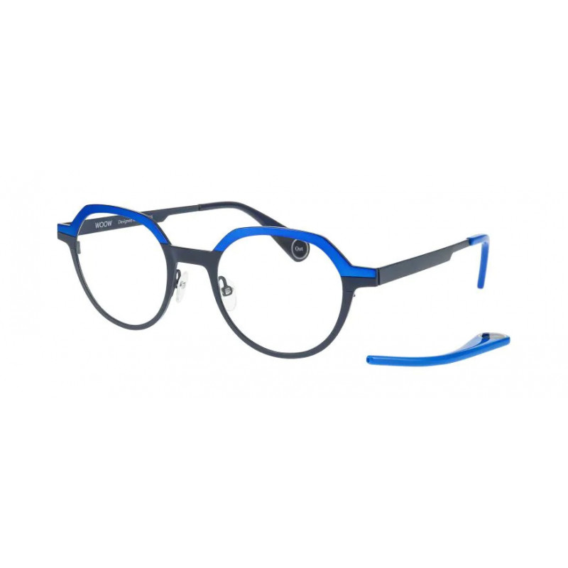 Eyeglasses WOOW WITH OUT 1 933 Blue / Nosepads 47mm