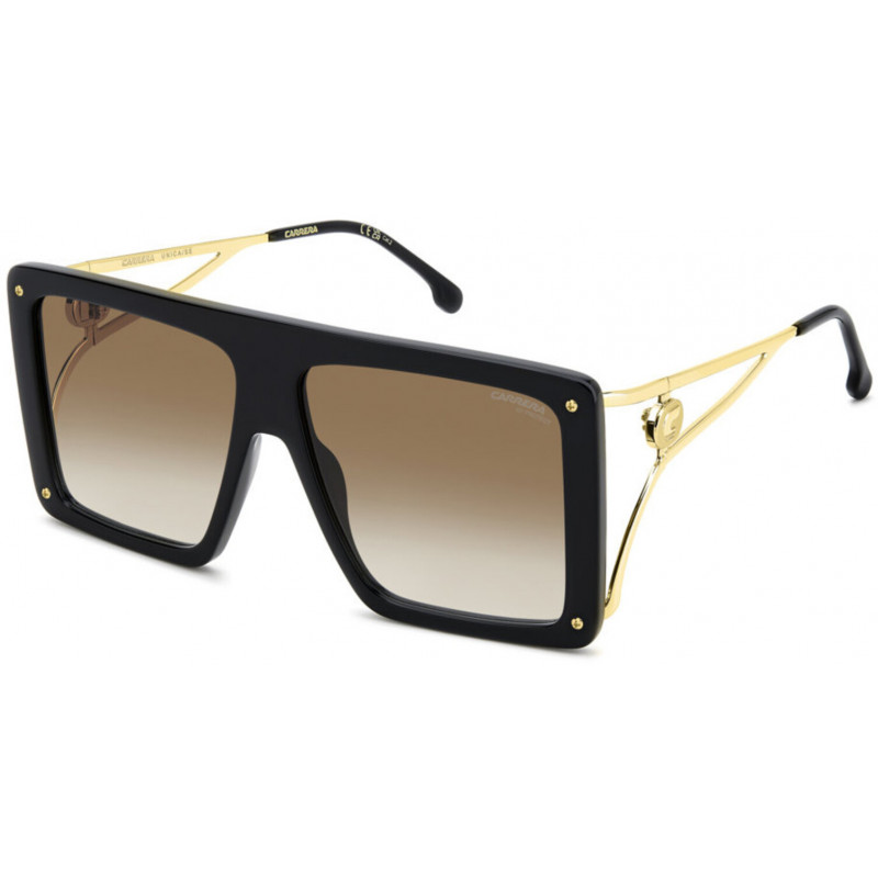 Sunglasses Carrera CA UNICA/SE 0786 86 Black Brown Green Antireflex 60mm