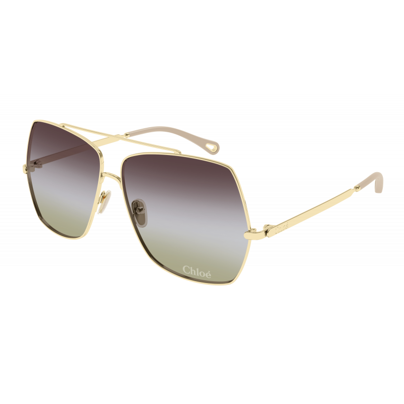 Sunglasses Chloé CH 0278 S- 002 Gold / Green 62mm