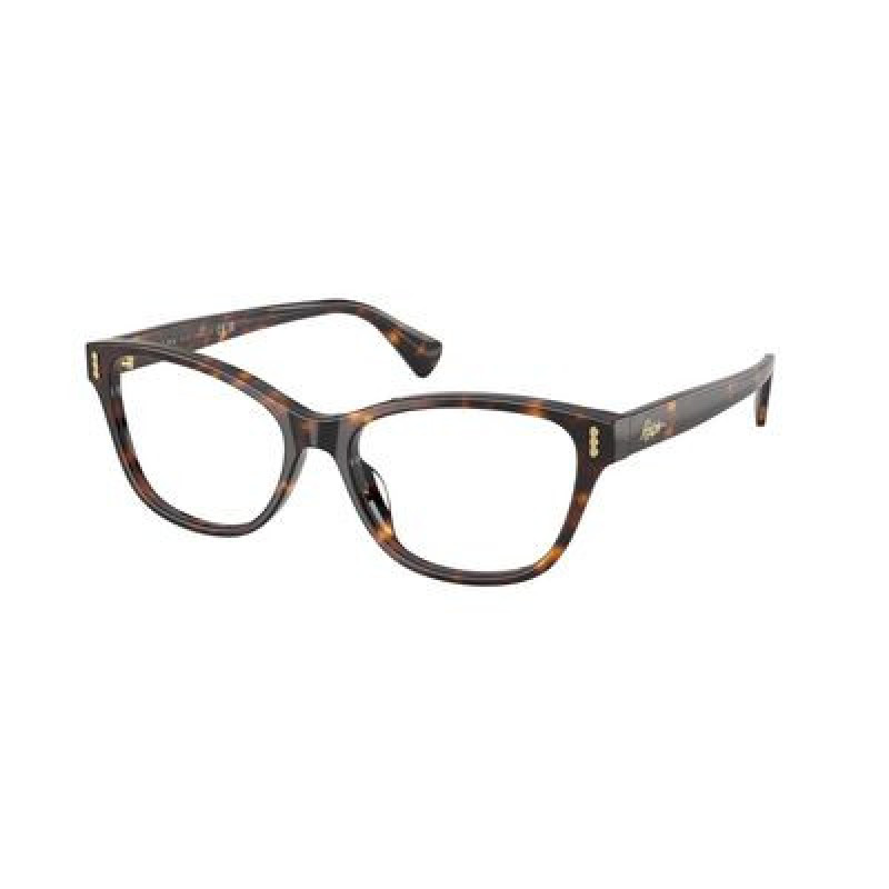 Eyeglasses Ralph RA 7195 U 5003 Dark Havana / Demo 52mm