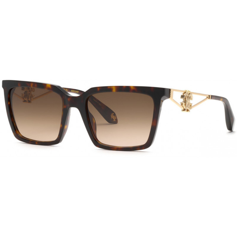 Sunglasses Roberto Cavalli SRC 157 M 0743 Brown-yellow Havana -