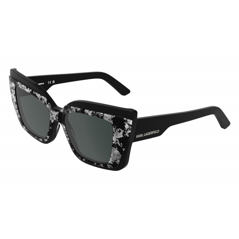 Sunglasses KARL LAGERFELD KL 6204 S 009 Black Silver