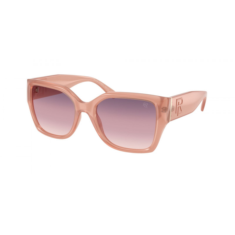 Sunglasses Ralph Lauren RL 8230 U 6281U8 Rosa Opale / Tri-gradient Light Brown/Viole Polyamide Standard 54mm