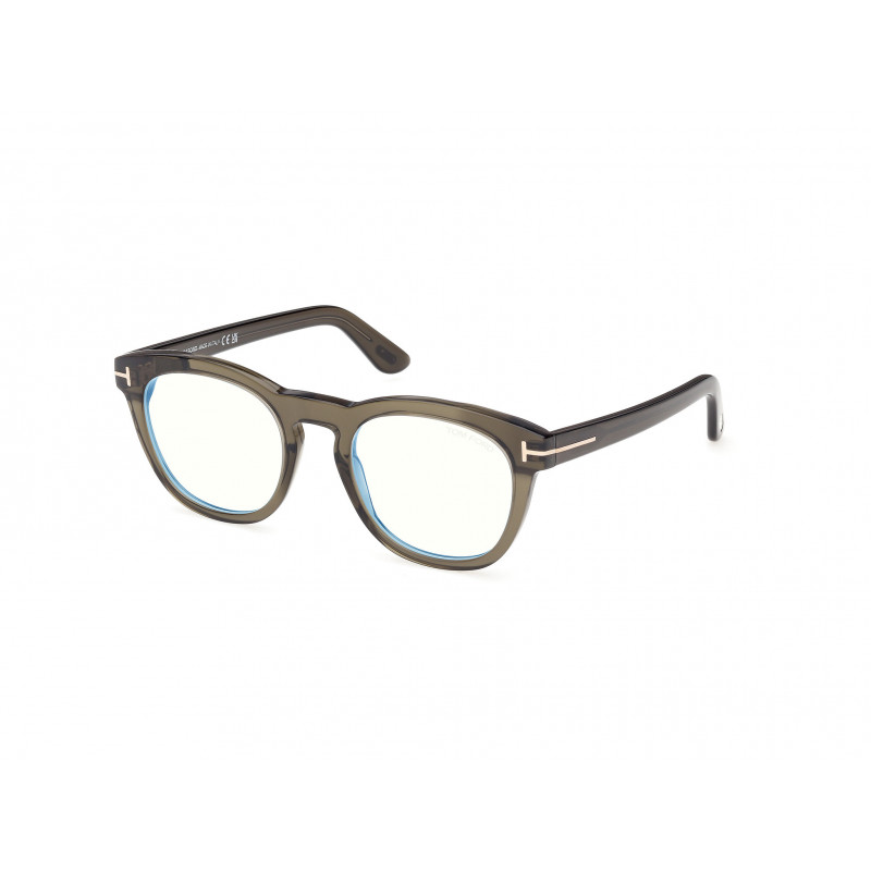 Eyeglasses Tom Ford FT 6081 -B 098 Shiny Dark Green / 51mm