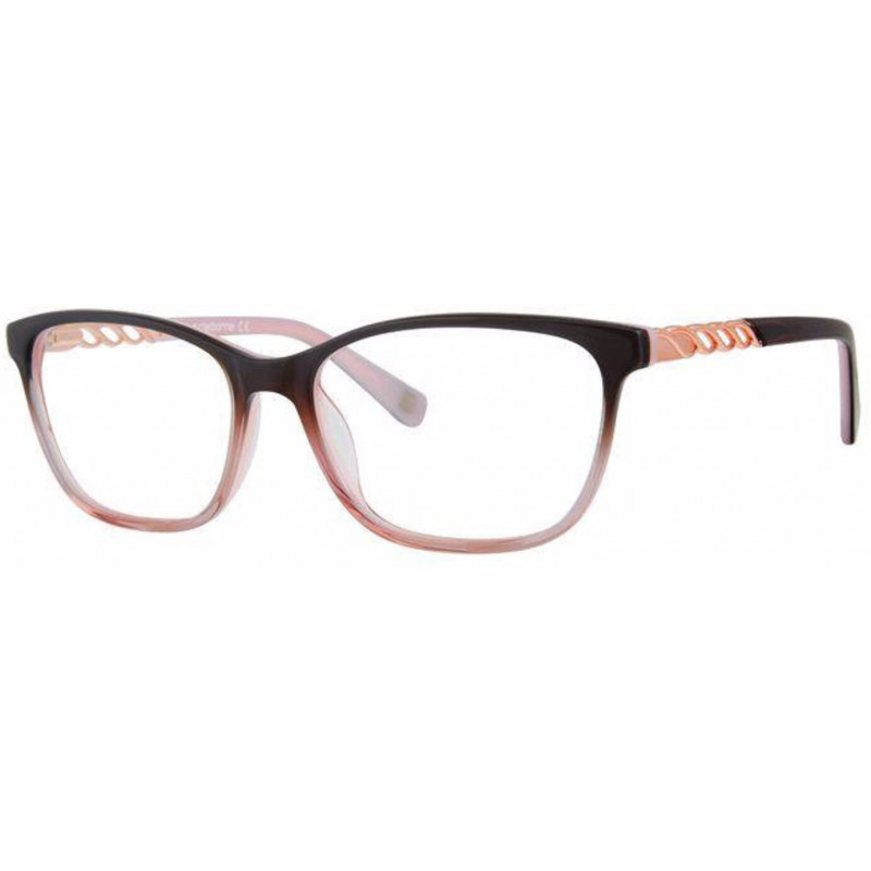 Eyeglasses Liz Claiborne L 648 HAQ Grey Pink 53mm