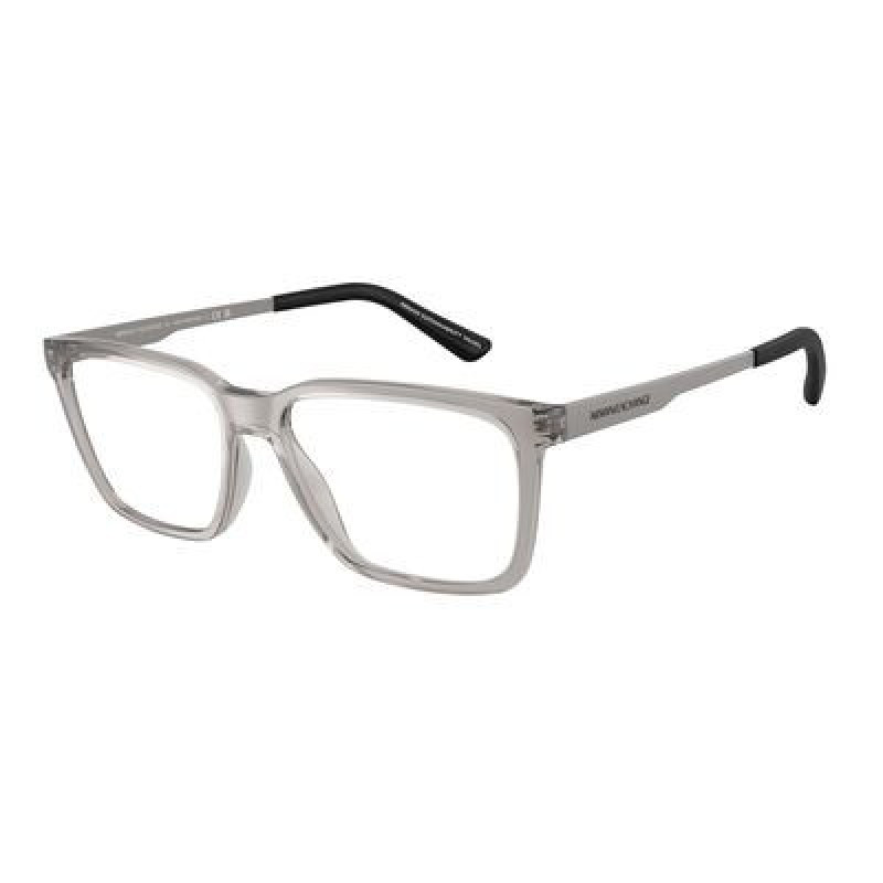 Eyeglasses Armani Exchange AX 3103 8239 Shiny Transparent Grey / Demo Lens 55mm
