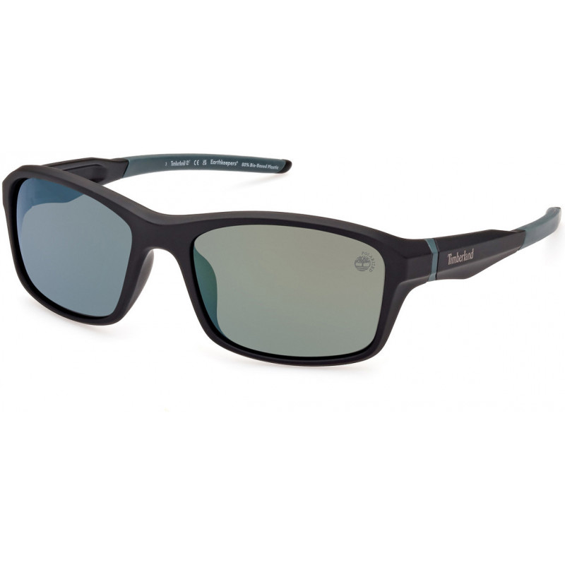 Sunglasses Timberland TB 9293 02R Matte Black / Black/Monocolor 58mm