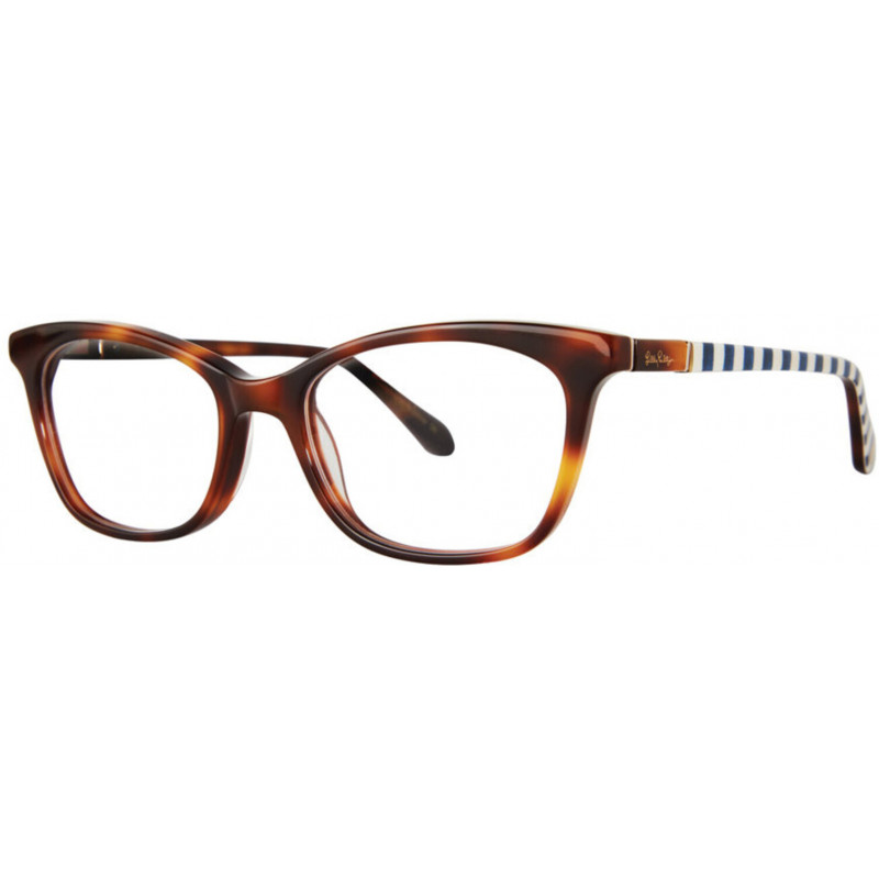 Eyeglasses Lilly Pulitzer Dunham Tortoise Stripe 50mm
