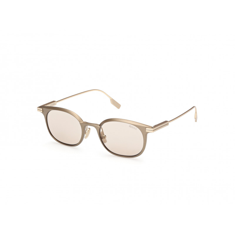 Sunglasses Zegna EZ 0260 32E Matte Pale Gold / 50mm