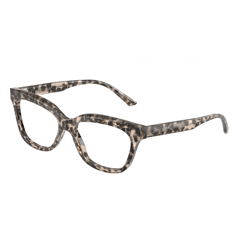 Eyeglasses Jimmy Choo JC 3072 F 5115 Grey Glitter Havana / Demo Lens 54mm