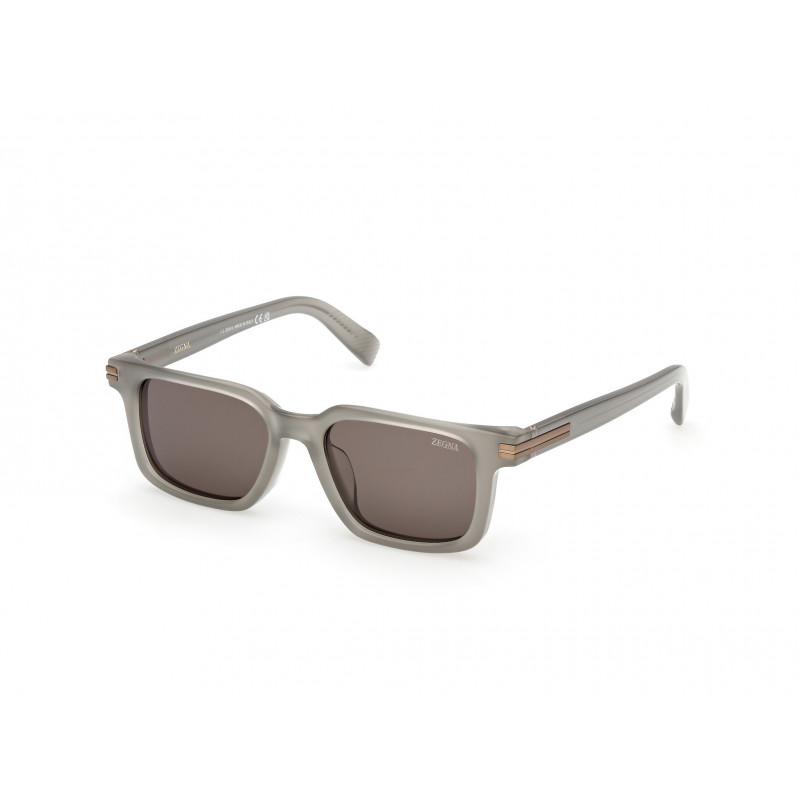 Sunglasses Zegna EZ 0280 -F Asian fit 20J Shiny Grey /