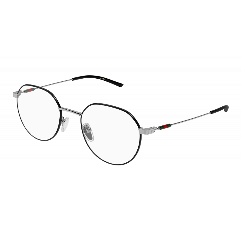 Eyeglasses Gucci GG 2141 OK- 002 Black / Transparent Gunmetal 51mm