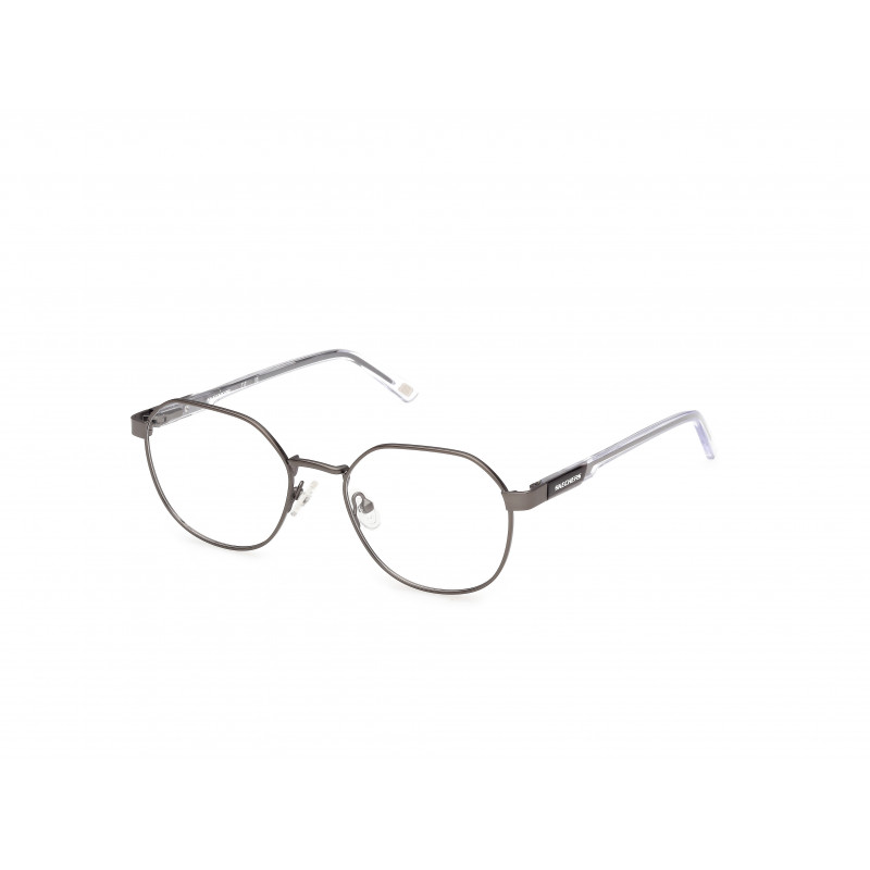 Eyeglasses Skechers SE 50195 009 Matte Gunmetal / Crystal 51mm