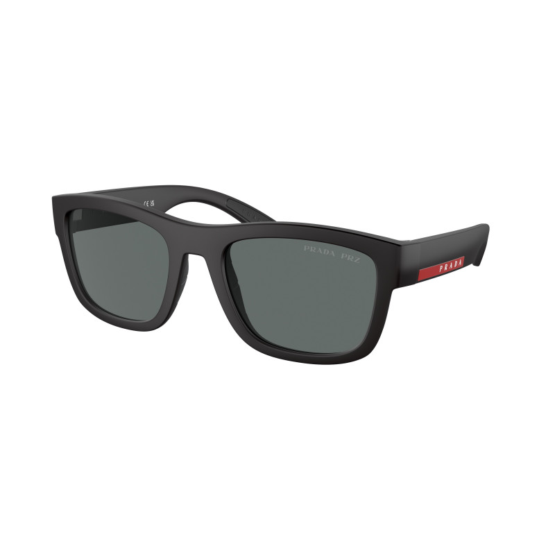 Sunglasses Prada Linea Rossa PS 01 ZSF DG002G Black Rubber / Dark Grey Polar Policarbonate Polarized