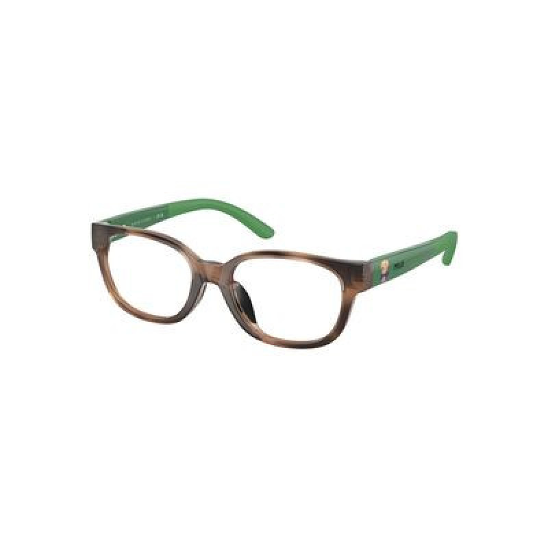 Eyeglasses Polo Prep PP 8551 U 5974 Shiny Dark Havana/Demo Lens 47mm