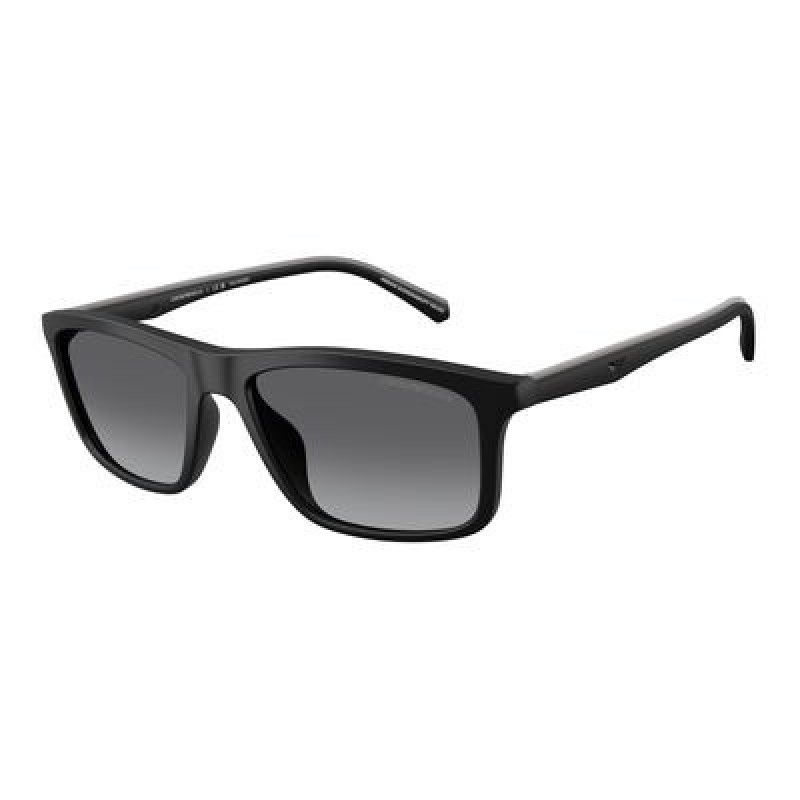 Sunglasses Emporio Armani EA 4257 U 500181 Matte Black / Grey Gradient Polar Policarbonate Polarized 57mm
