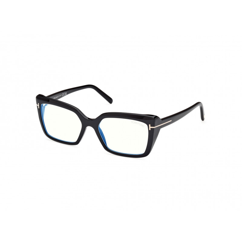 Eyeglasses Tom Ford FT 5991 -B 001 Shiny Black / 55mm