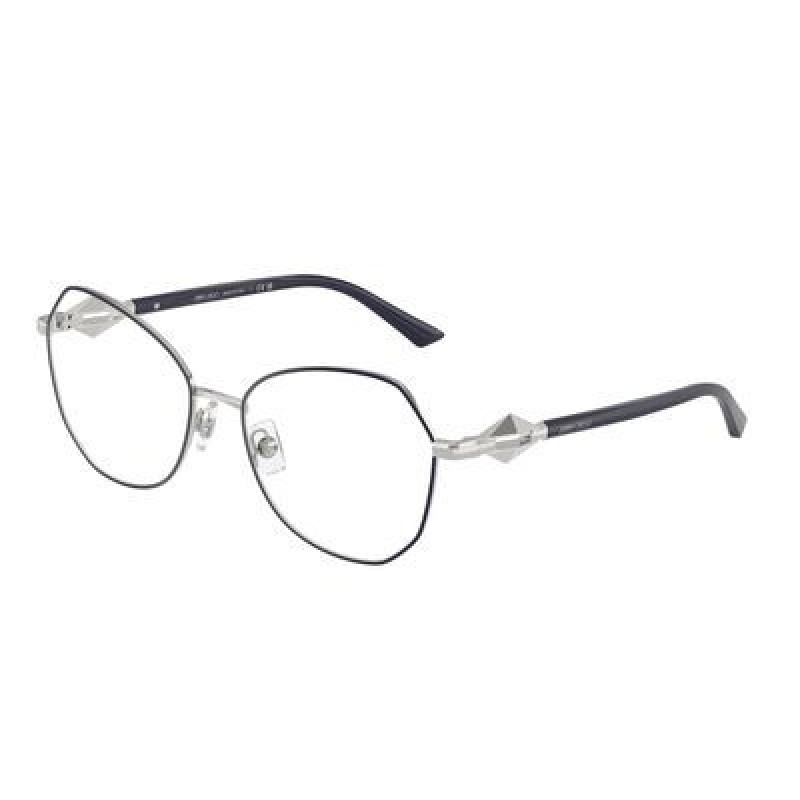 Eyeglasses Jimmy Choo JC 2011 3026 Silver/Navy Blue / Demo Lens 55mm