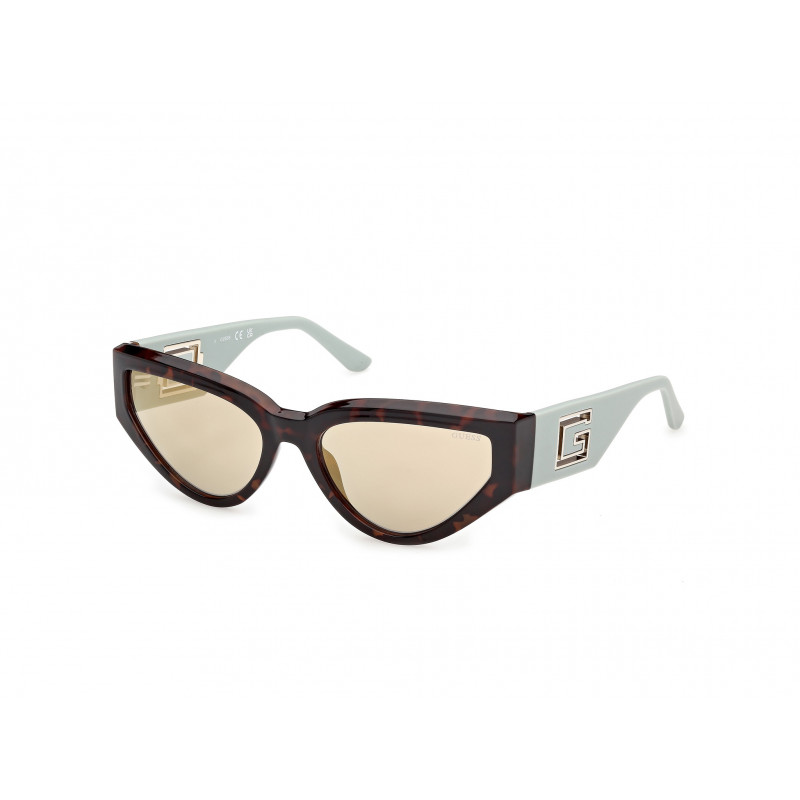 Sunglasses Guess GU 00292 56Q Dark Havana / Matte Light Green 57mm
