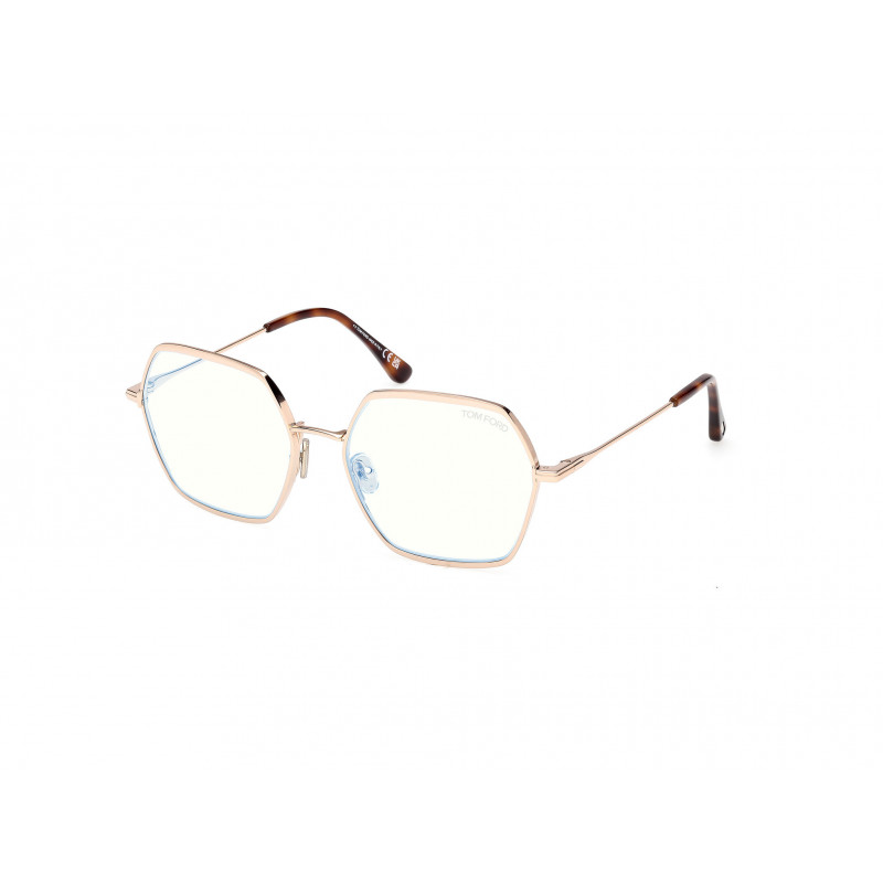 Eyeglasses Tom Ford FT 6050 -B 028 Shiny Rose Gold / 56mm