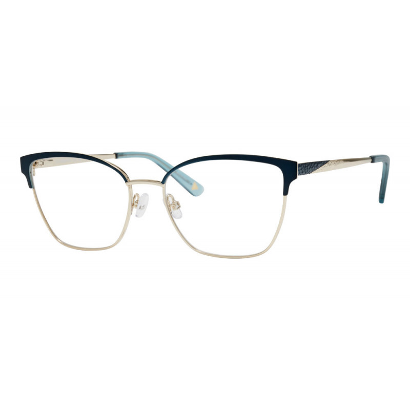 Eyeglasses Liz Claiborne L 693 5F6 Blue Gold 52mm