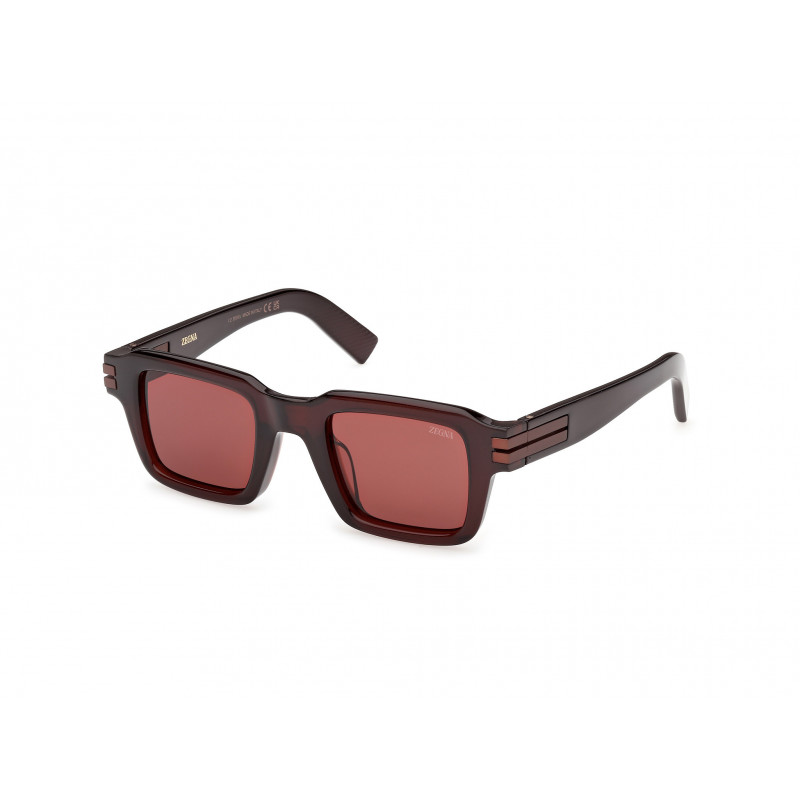 Sunglasses Zegna EZ 0283 69S Shiny Bordeaux / 48mm