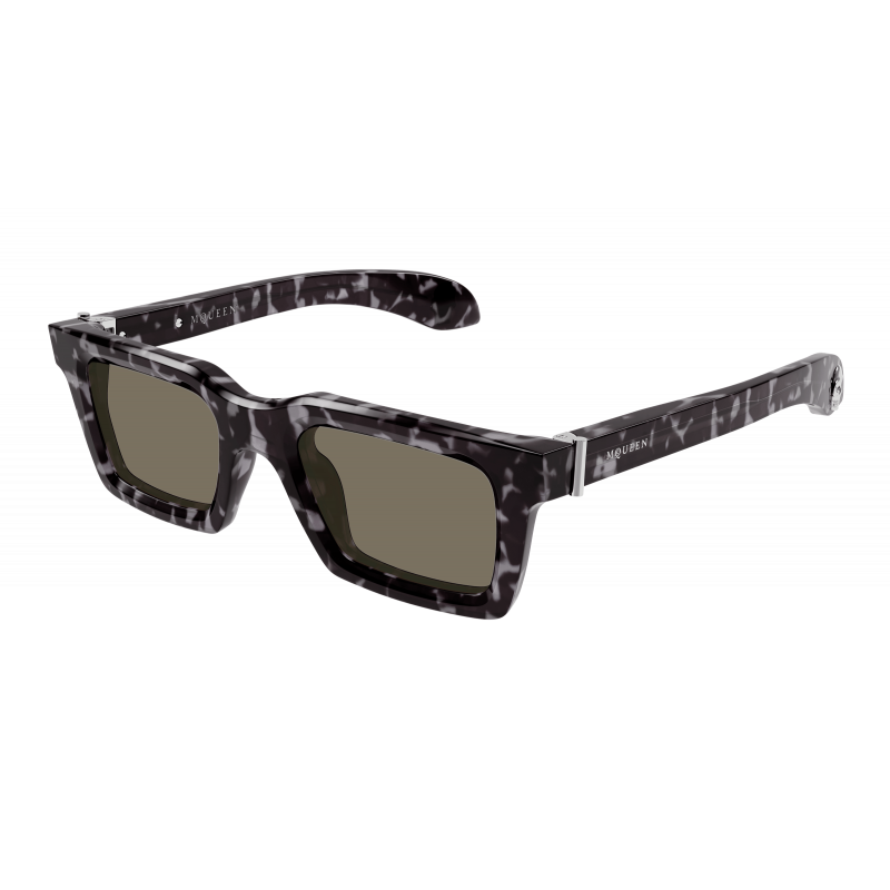 Sunglasses Alexander McQueen AM 0506 S- 002 Havana / Brown 50mm