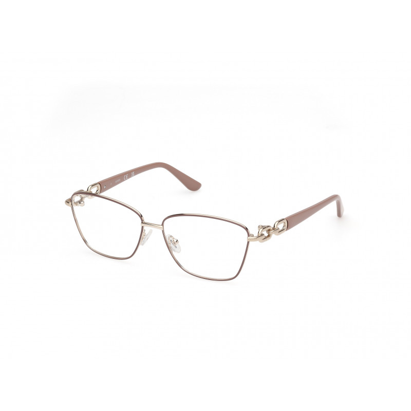 Eyeglasses Guess GU 50179 058 Matte Beige / Shiny 55mm