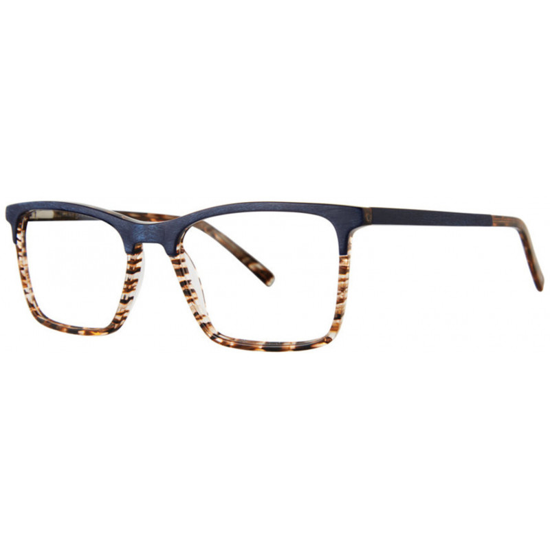 Eyeglasses Jhane Barnes Row of Operations Blue Tort