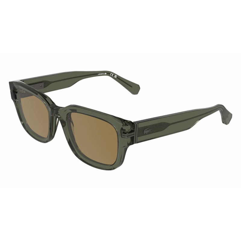 Sunglasses LACOSTE L 6093 S 275 Transparent Khaki 53mm