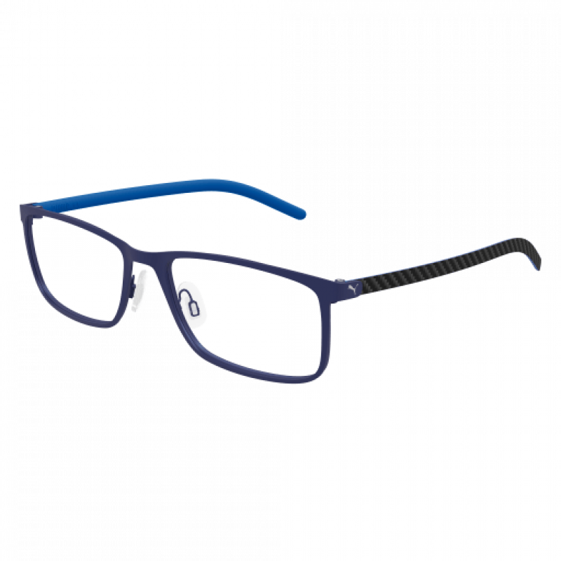Eyeglasses Puma PU 0490 O- 004 Blue / Transparent Black 58mm