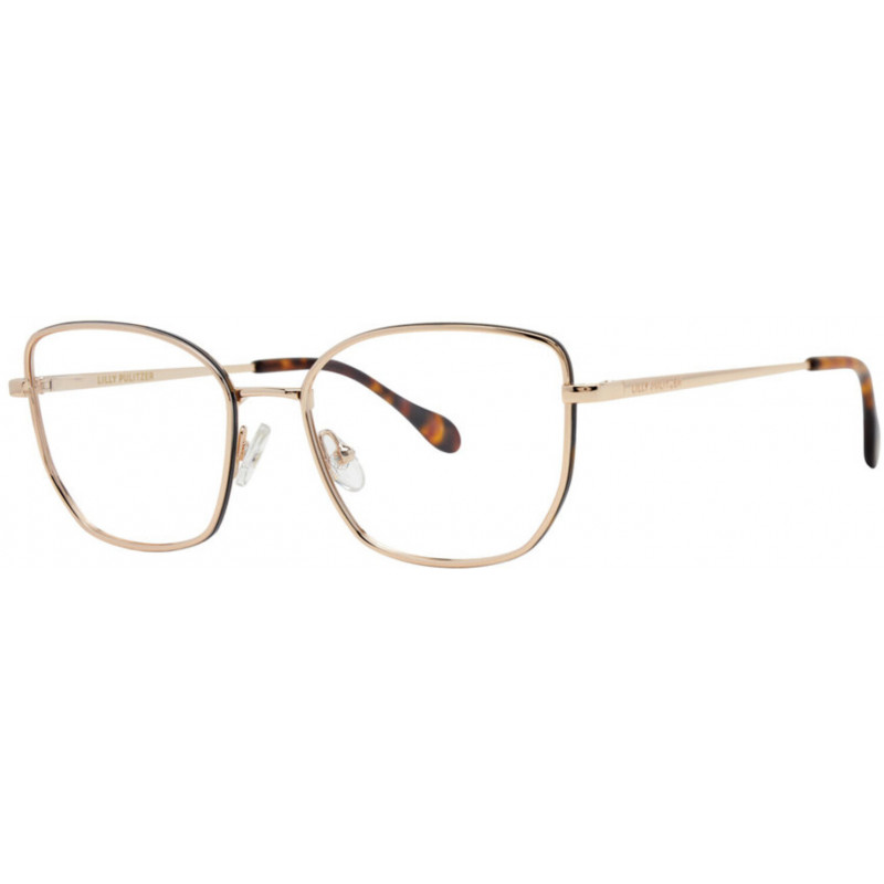 Eyeglasses Lilly Pulitzer Emery Gold Tortoise 50mm