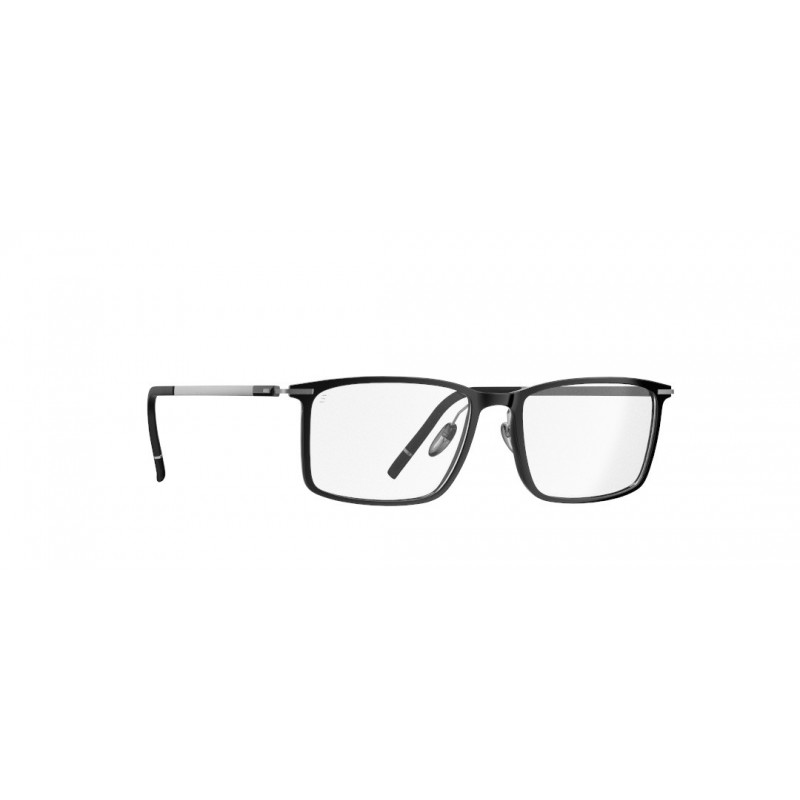 Eyeglasses Silhouette Rising Dawn 2965 9002 Jet Black - Ext. Nosebridge + Temple Length 55mm