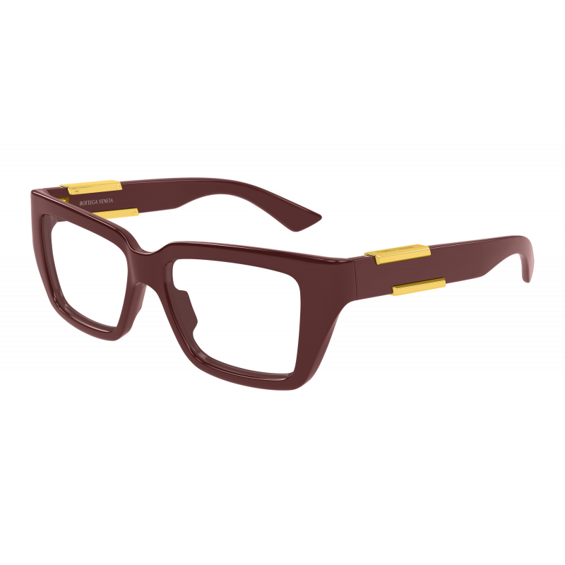 Eyeglasses Bottega Veneta BV 1455 O- 004 Burgundy / Transparent 52mm