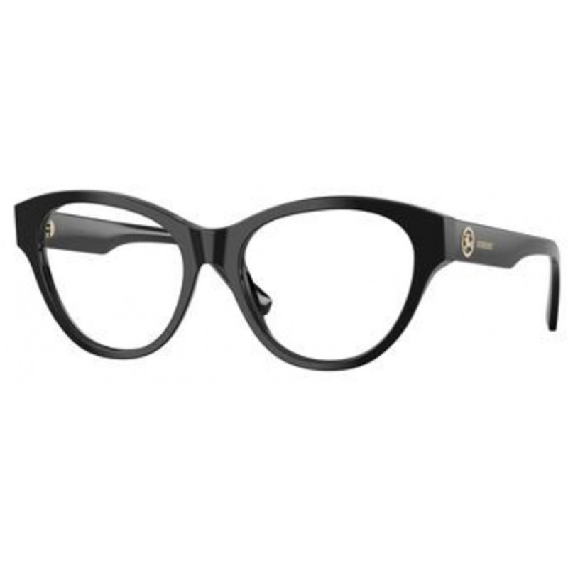 Eyeglasses Burberry BE 2458 3001 Black Demo Lens 54mm